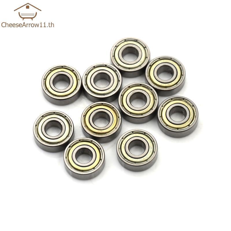 CHE 10PCS 696ZZ Deep Groove Miniature Ball Bearing 6X15X5mm โลหะ Mini Bearing TH