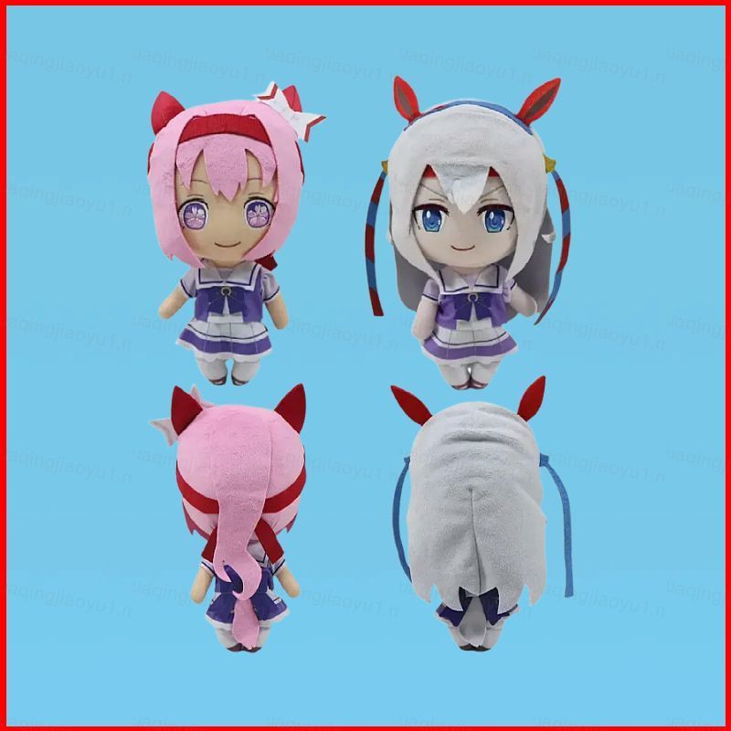 HQ Umamusume: Pretty Derby Tamamo Cross Haru Urara ของเล่นตุ๊กตาและตุ๊กตารอบของขวัญเกมสําหรับเด็ก