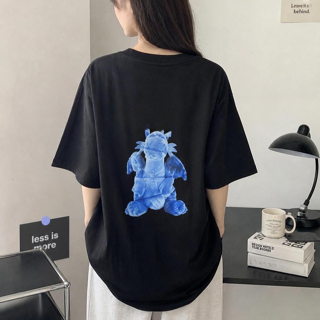 TSHIRT 81122 Unisex Cotton Oversize Fashion TShirt Top
