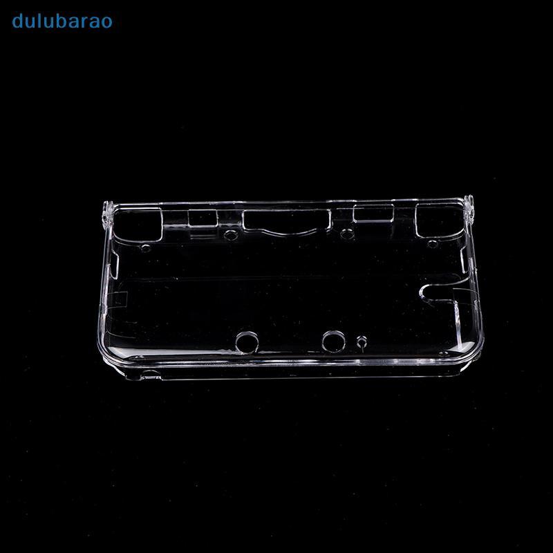 [DUL] เคสเปลือกแข็งคริสตัลใสสําหรับ Nintendo 3DS XL LL N3DS 3DS LL AO