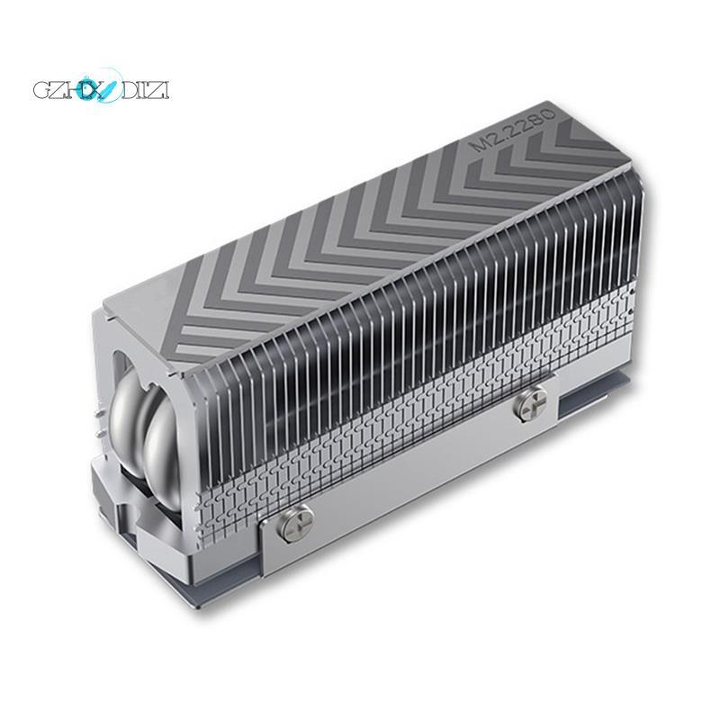 GzhxdiiziM.2 2280 NVMe SSD ความร้อน Cooler Dual ท่อความร้อน High-Performance Thermal Pad สําหรับ 228