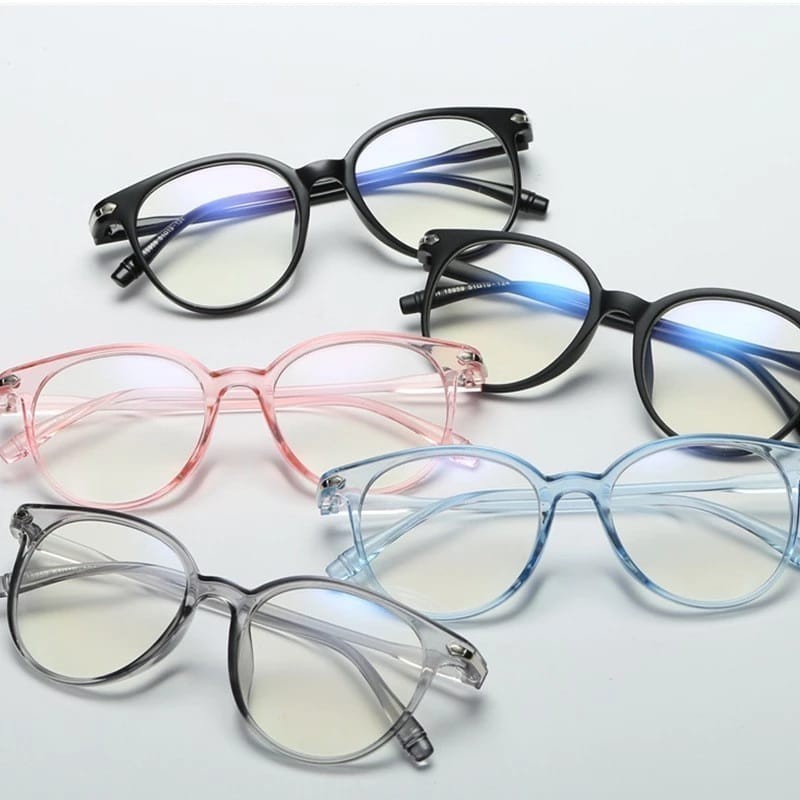 ANTI-RADIATION GLASSES แว่นตาผู้หญิงและผู้ชาย TRANSPARENT ANTI-RADIATION FRAME KAR GLASSES