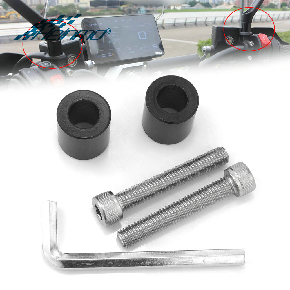 สําหรับ Zontes 368G 368D 368M 368E 368K กระจกรถจักรยานยนต์ Riser Mount
