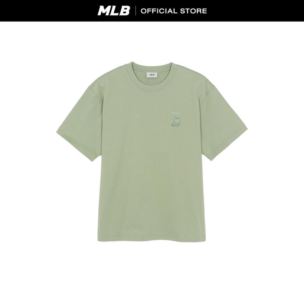 MLB เสื้อยืด ยูนิเซ็กซ์ Classic Gradation Monogram Big Lux Over Fit T-Shirts รุ่น 3ATSM0863 43GNL สีเขียว