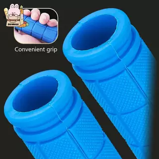 [ใหม่] 1PCS Handlebar Grips ซิลิโคนนุ่ม Shoproof Handle Bar Grip สวมใส่ BMX Balance จักรยาน Grip จักรยานอะไหล่ TH