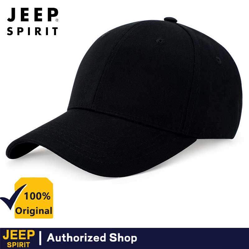 หมวกเบสบอลฤดูกาลของคู่รัก JEEPSPIRIT Cotton