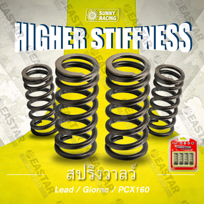 สปริงวาลว์ 4v ใส่รุ่น For Lead Giorno Pcx160 สปริงแต่ง4วาล์ว