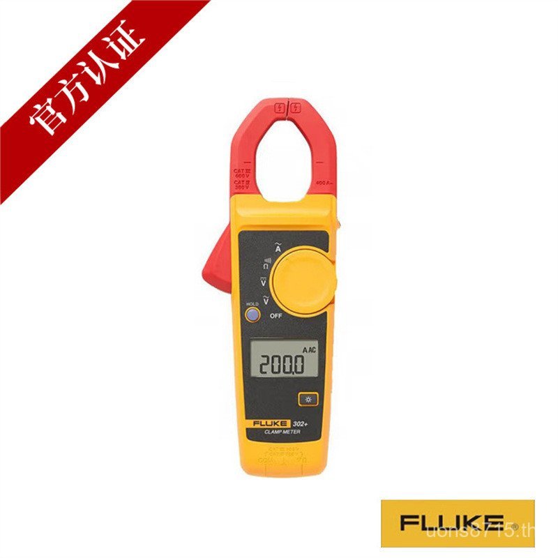 มัลติมิเตอร์แบบดิจิตอล fluke Clamp Meter Multimeter 400af302+AC Clamp fluke GUB5