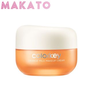 COLORKEY Orange Milk Makeup Cream คัลเลอร์คีย์ เมคอัพเบส เนื้อบางเบา เกลี่ยง่าย 1 กระปุก 20-50g