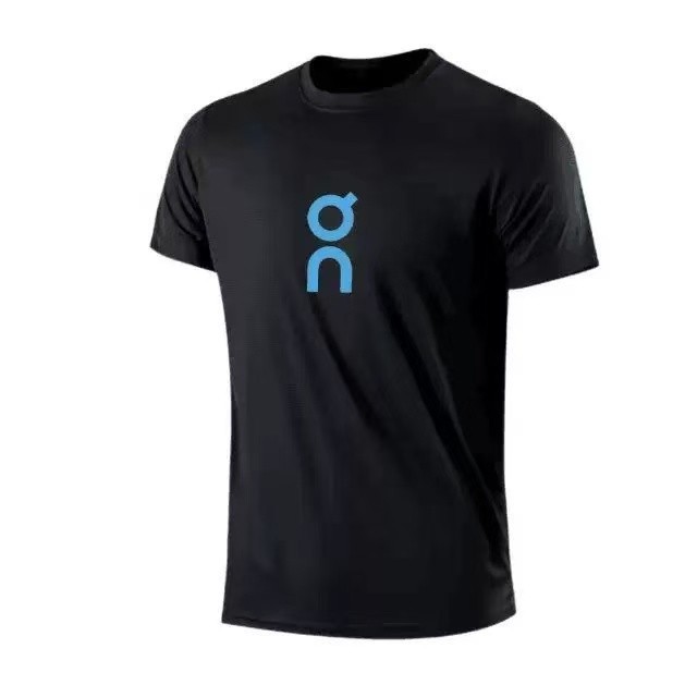 On Run Mens Sports and Leisure Print 100% Premium Cotton เสื้อยืดขนาดใหญ่