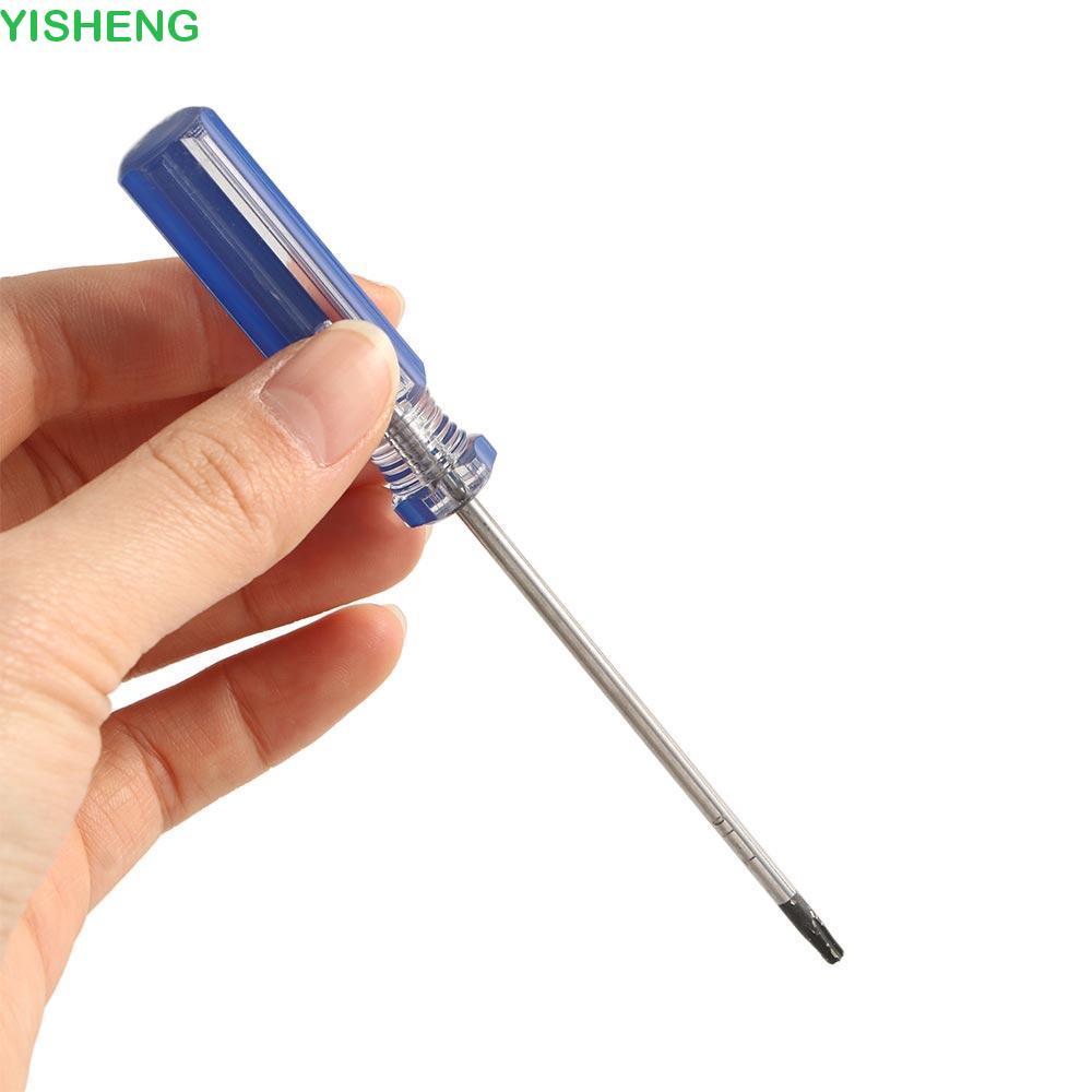 YISHENG ไขควง DIY T8 T9 T10 Precision Security Torx ไขควงซ่อมเครื่องมือ