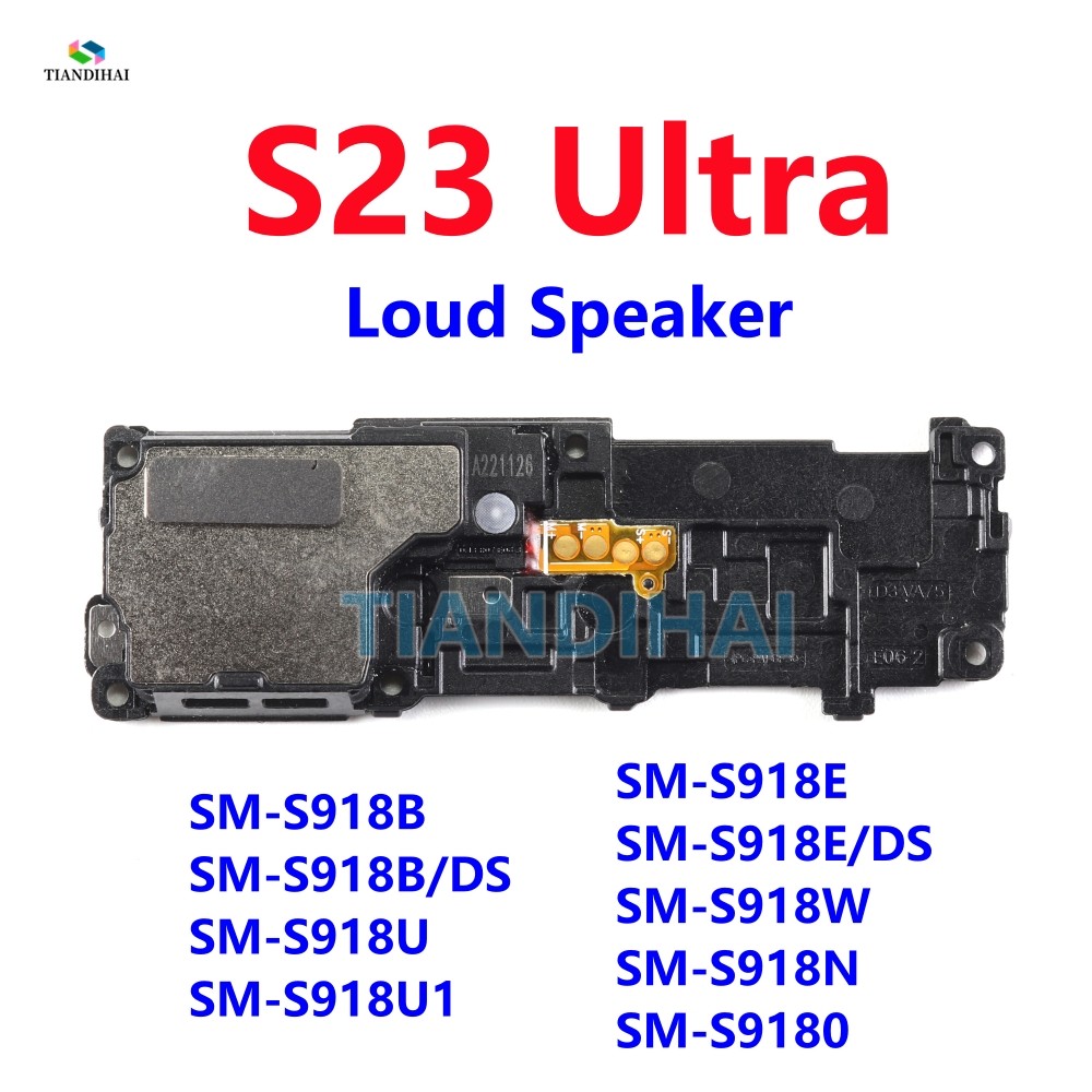 สําหรับ Samsung Galaxy S23 Ultra 5G S918B S918B/DS S918U S918 ลําโพง Buzzer Ringer โมดูลเสียงลําโพงอ