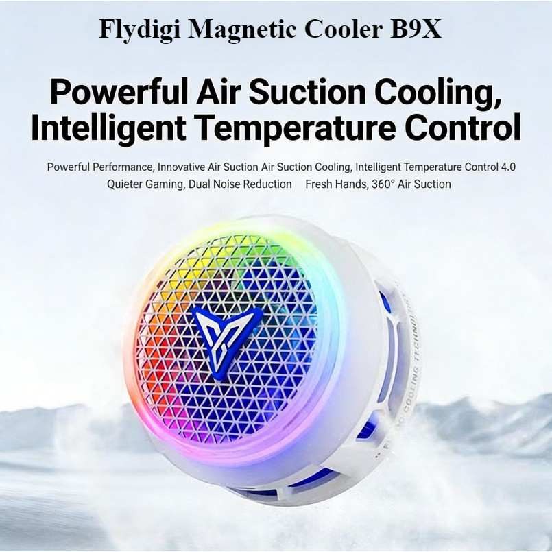 Tinzshop Flydigi B9X พัดลมระบายความร้อนมือถือสุดล้ำ รูปที่ 2