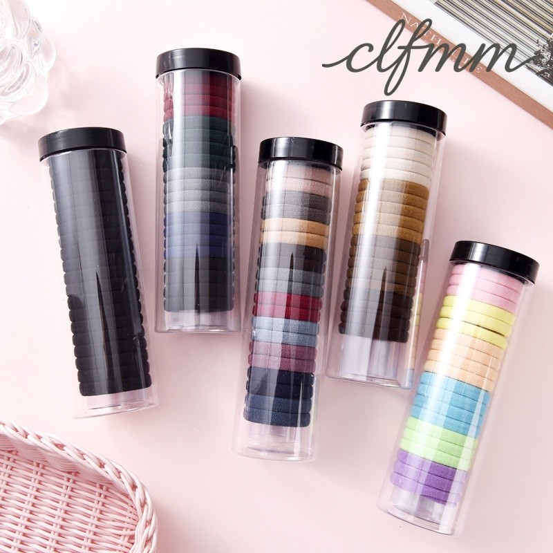 สายรัดผมแฟชั่นเกาหลี สายรัดผมยืดหยุ่นสูงทนทาน สีสันสดใส มีสต็อกในประเทศไทยG3296