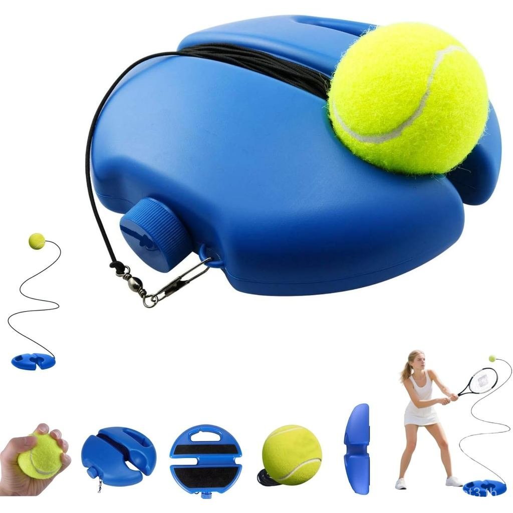 HISKI Tennis Ball Training Baseboard, Tennis Trainer ชุดอุปกรณ์, Tennis Trainer Ball พร้อม String, T