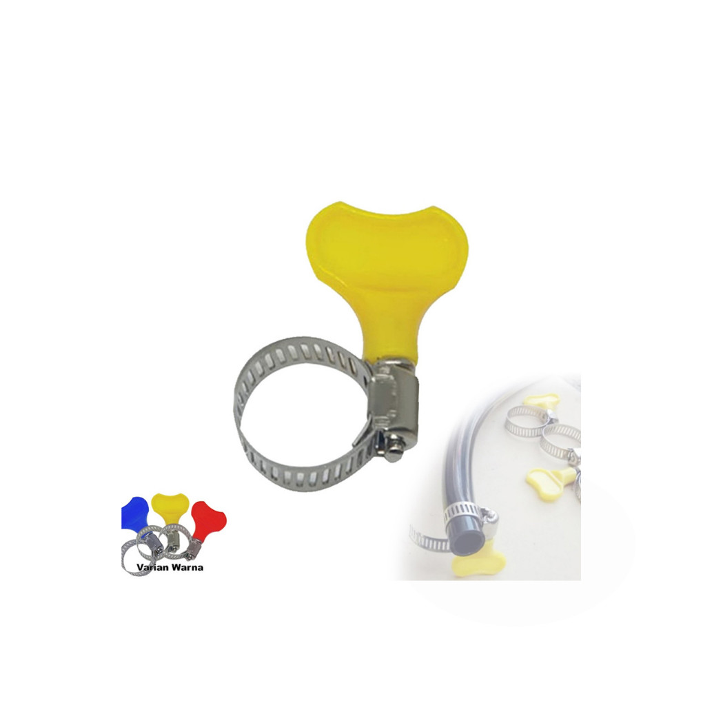 กันสนิม!! 7/8 INCH EAR GAS HOSE CLAMP / HOSE CLAMP / REGULATOR HOSE แหวน