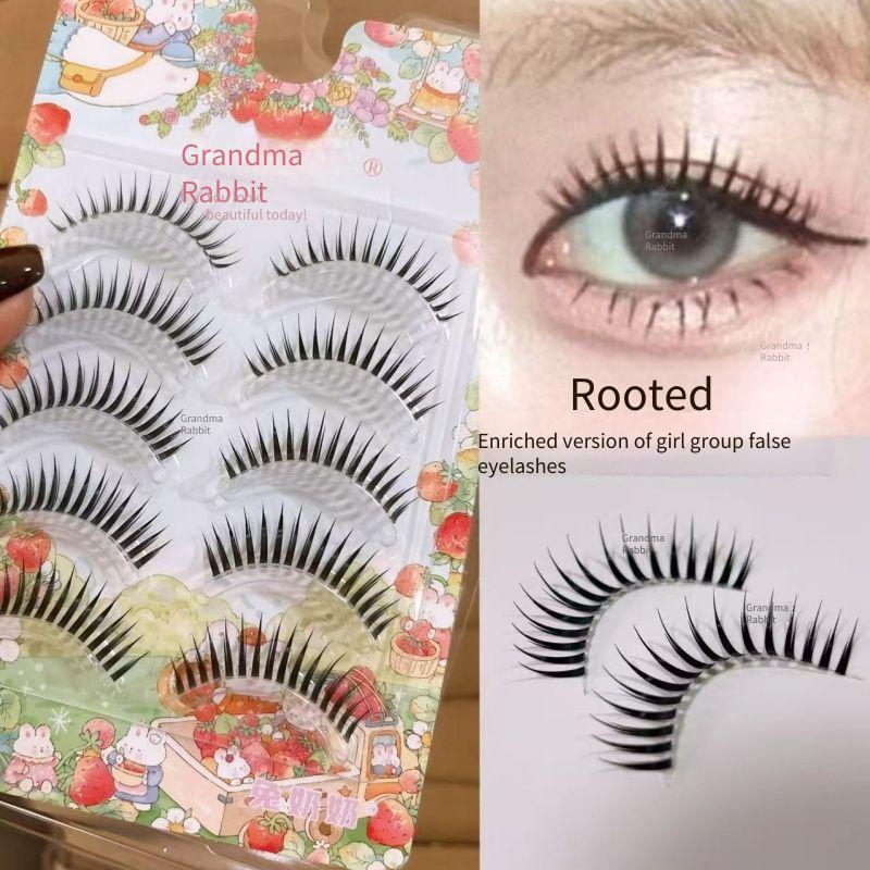 สินค้าใหม่ Clear Roots Comics Wet-pointed Girl Group ขนตาปลอมทั้งธรรมชาติหนาจําลองกระต่ายยาย 229 แฟชั่นอ่อนสมจริงหญิง