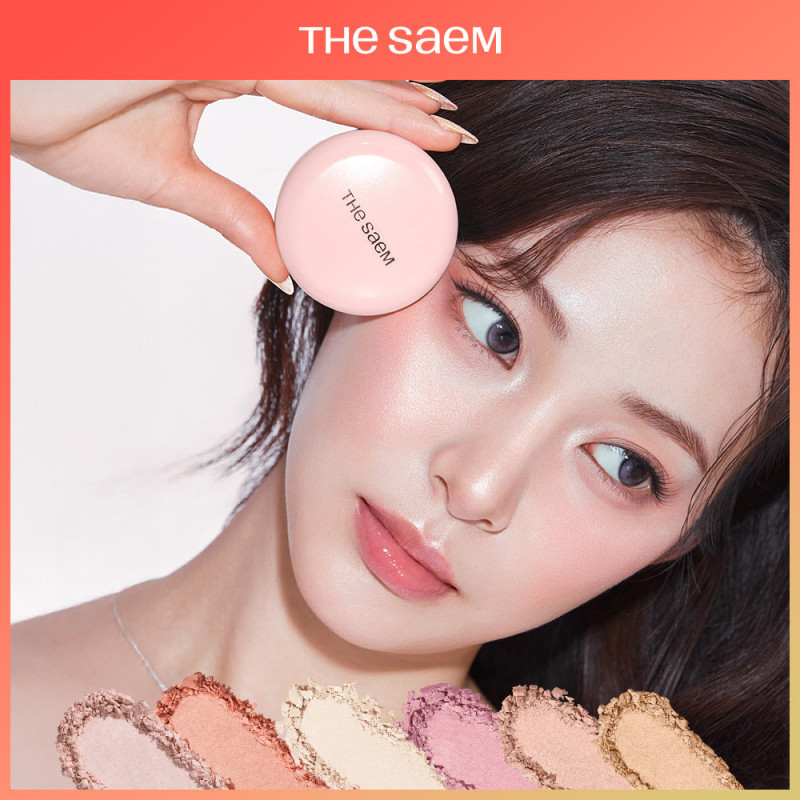 [NEWkpop Idol Glow] The Saem Glam Perfection Baked Highlighter 6 Colors