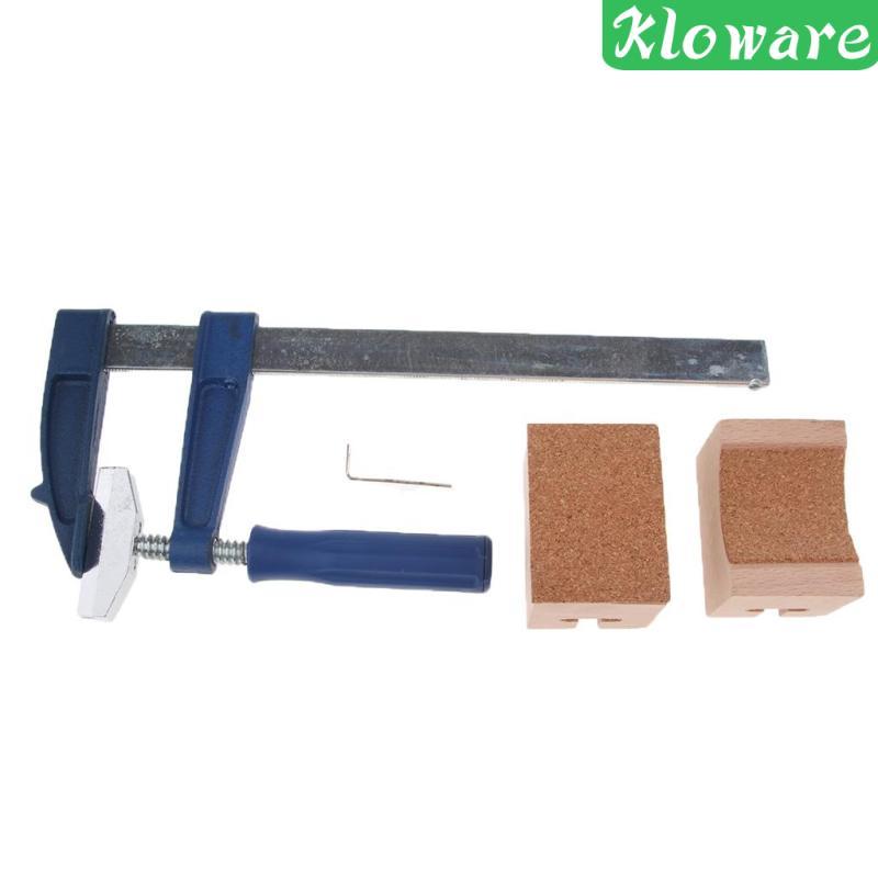 [Kloware] Stainless Steel Bass Fingerboard Fret Press Caul Set for Guitar Maker - 12.6 x