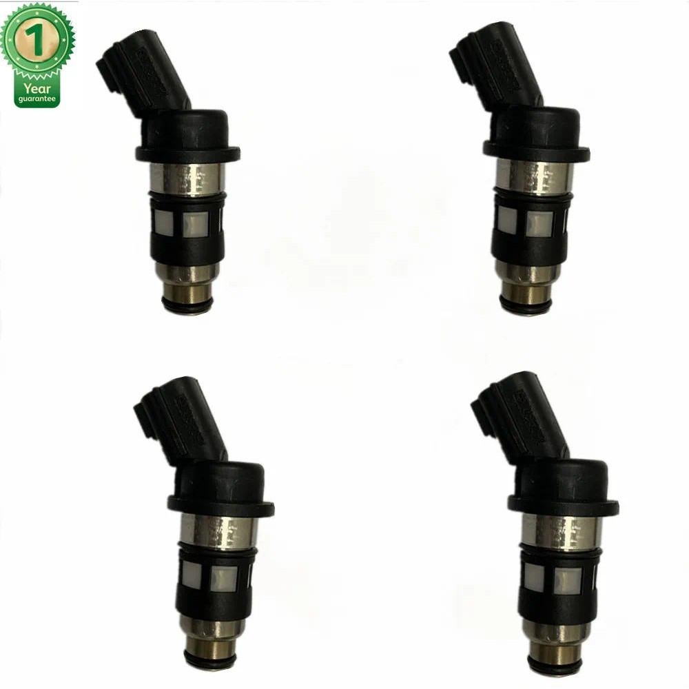 4pcs 16600-73C90 หัวฉีดน้ํามันเชื้อเพลิงสําหรับ N-issan P-rimera p10 1.6L JS50-1