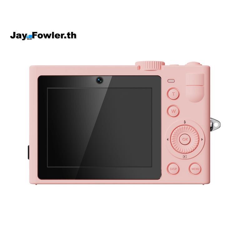 [Jay_Fower]กล้องดิจิตอล 5K กล้องดิจิตอล กล้องซูมดิจิตอล สีชมพู