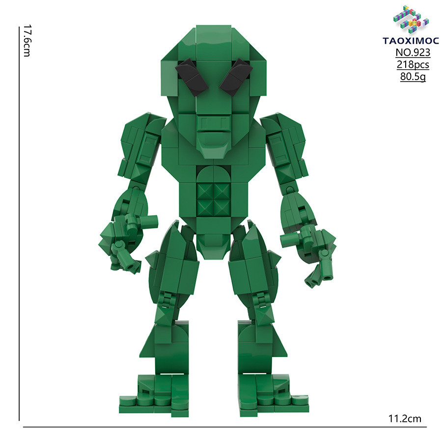 4.22-ผลิตภัณฑ์ใหม่ Forest 99 Night Building Blocks 99Night เกมรุ่นตุ๊กตา Mutant Alien Building Block