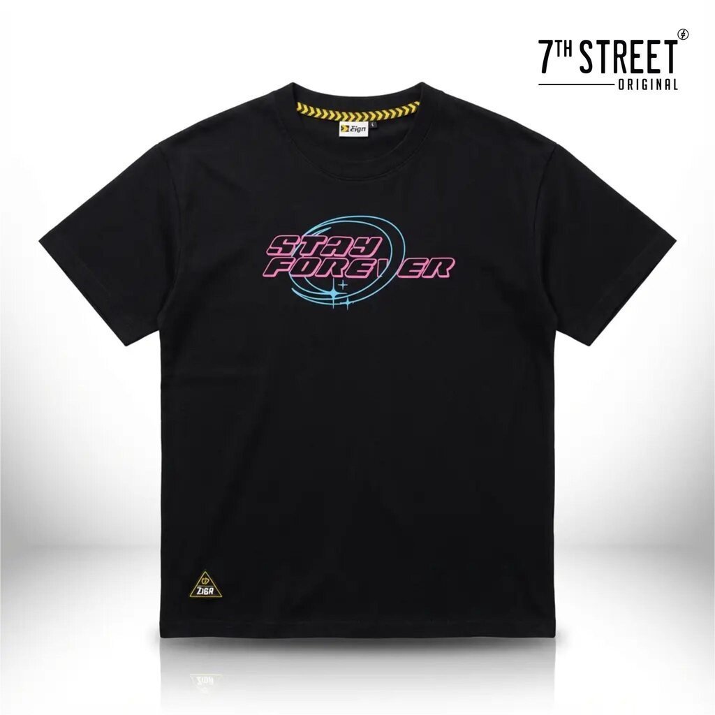 7ᵗʰ Street X The Zign Oversize Cotton100% Com(No.20) ผ้านุ่ม เบา ใส่สบายที่สามารถสวมใส่ได้ทุกวัน รุ่น O-STF