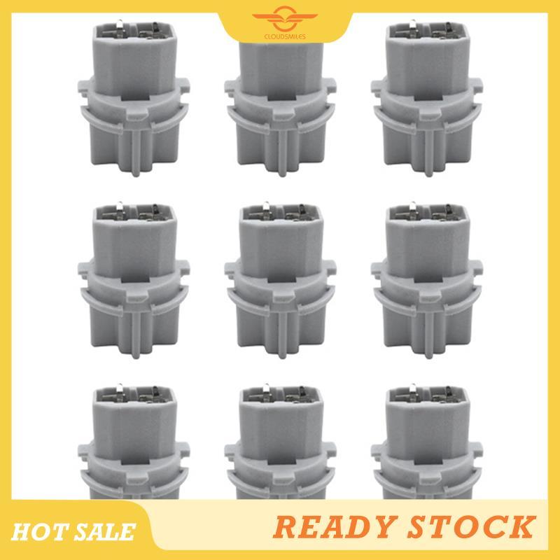 [CloudsMiles] 12 ชิ้นไฟท้ายด้านหลังรถซ็อกเก็ตไฟเบรคด้านหลังซ็อกเก็ต 33515-S50-003 สําหรับ