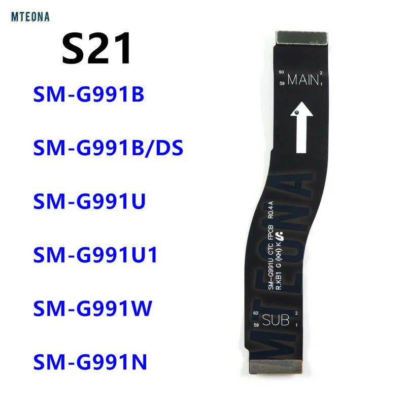 เมนบอร์ดชาร์จเชื่อมต่อ Flex Cable สําหรับ Samsung Galaxy S21 5G SM-G991B G991U G991N เมนบอร์ด Flex C