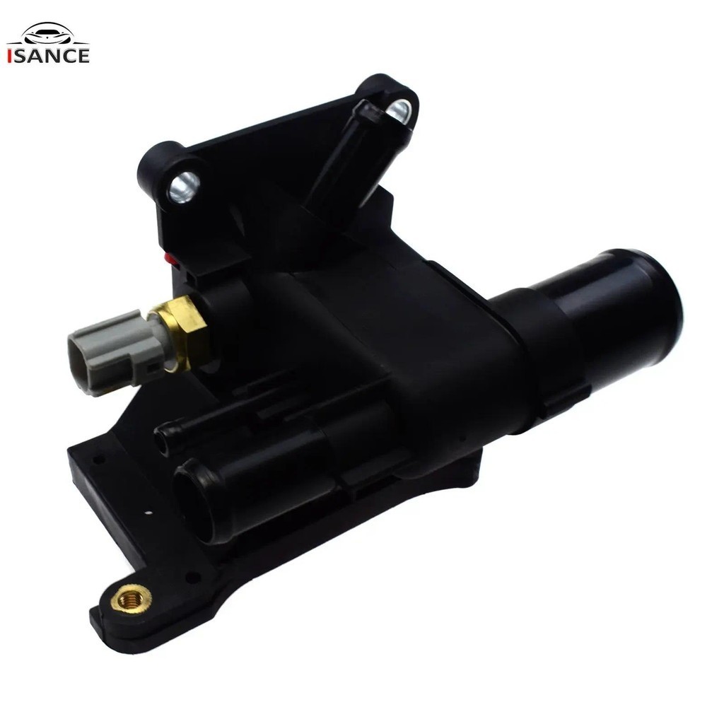 Water Outlet เครื่องยนต์ Coolant Thermostat สําหรับ Mazda 3 5 6 2.0L 2.5L L4 2006 2007 2008 2009 201