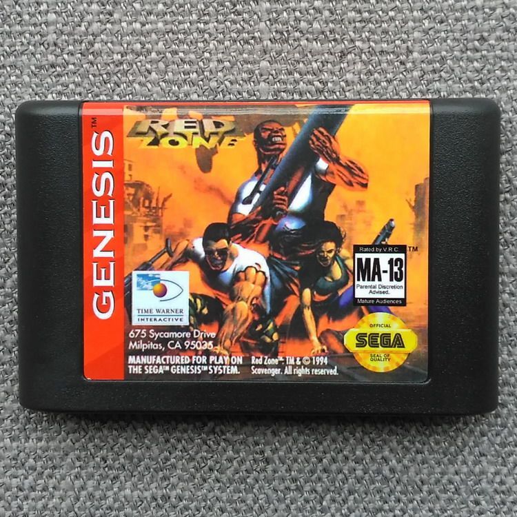 [การ์ดเกม Xiaobawang] Sega MD < Red Zone > โซนแดง