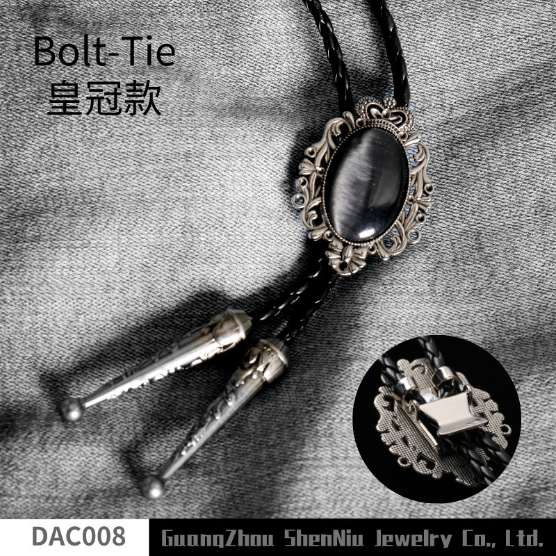 3BLD019 ยุโรปอเมริกันย้อนยุคลายโอปอลโปโลผูกสร้อยคอลําลองผู้ชาย