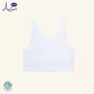 Amusant เสื้อบังทรงสั้นเด็กผู้หญิง 1 แพ็ค บรรจุ 1 ตัว ผ้ายืด Cotton Spandex EH2R80