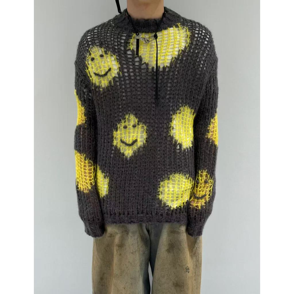 ACNE Studio Hollow Mohair สเวตเตอร์ยิ้ม