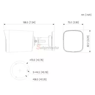 HFW1549X-A-PRO / Dahua กล้องวงจรปิด 5MP (Lens2.8mm) WizColor