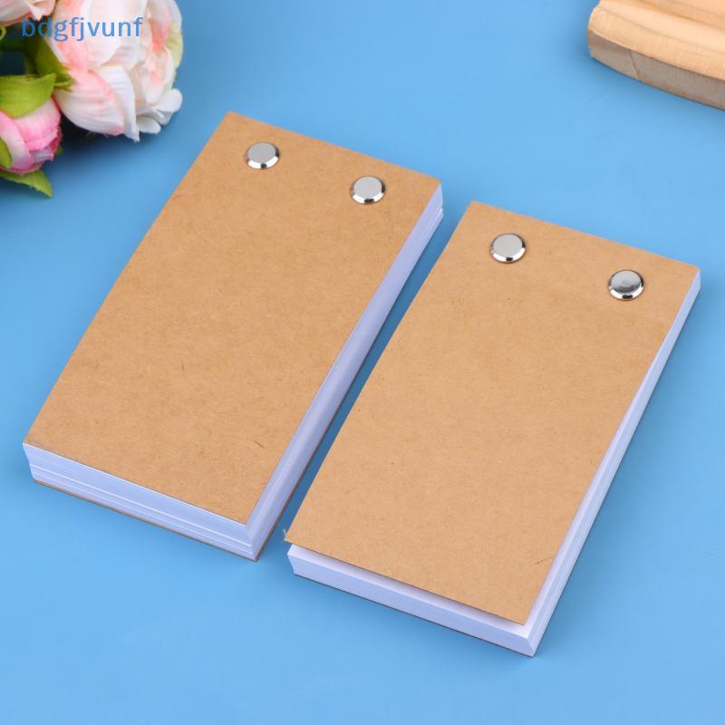 BDGF Blank Flip Book Kit รวม 60 100 แผ่นภาพเคลื่อนไหวกระดาษสําหรับ LED Tracing Light Pad Sketching ฝึกของขวัญเด็ก TH