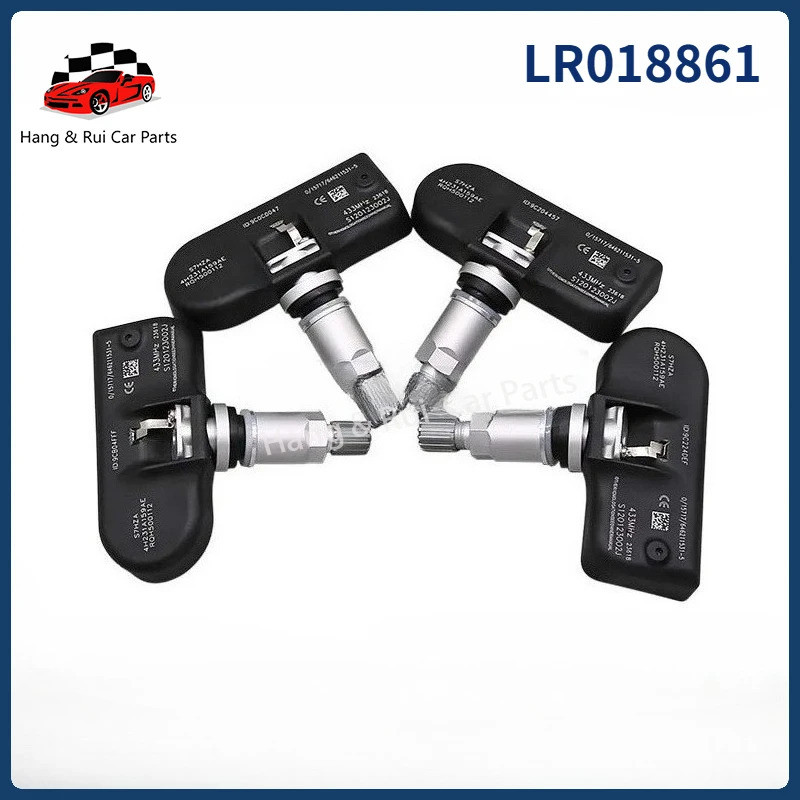 ล018861 4PCS 4H23-1A159-AE เซ็นเซอร์ความดันยางสําหรับ Jaguar XF 2007-12 ถึง 2015-08 4H231A159AE เซ็น