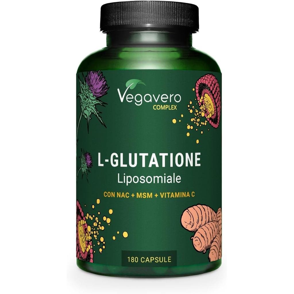 Vegavilo Lipid Restoring Type กลูตาไธโอน |   180 แคปซูล |   ประกอบด้วย NAC, C, M, Glycine และ Water 
