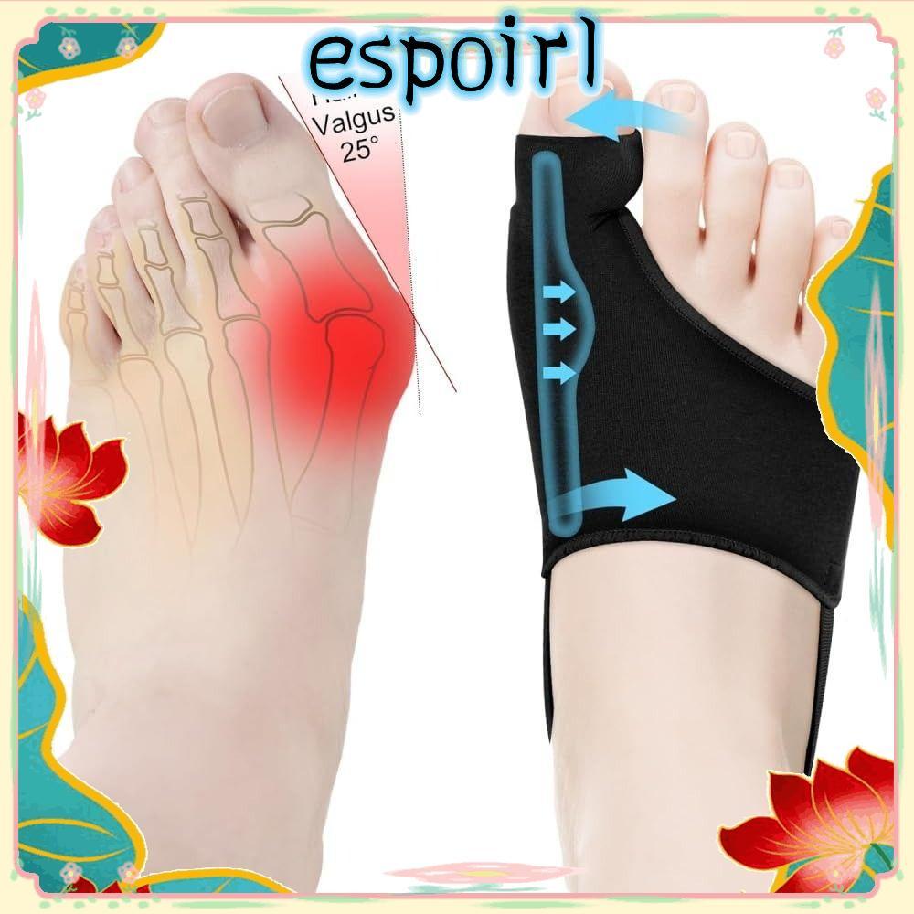 ESPOIR Bunion Corrector, ถุงเท้า Bunion กันลื่นยืดได้, แบบพกพา Breathable Hallux Valgus Correction B
