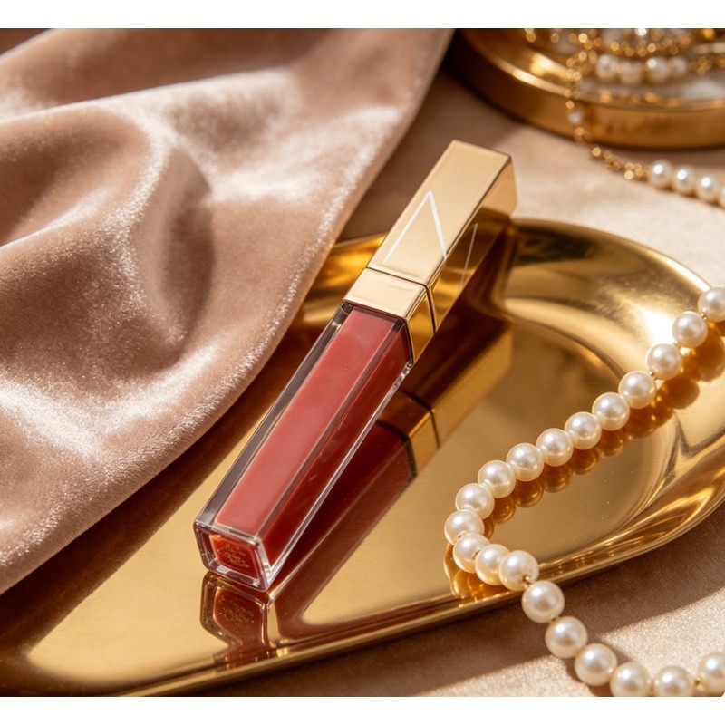 ((Mumus Shop) ลิปกลอส Pink Gold Mirror 275#NYMPHO 276#CHELSEA เด็กผู้หญิง 277#ARAGON 278#MAKEAMOVE 2