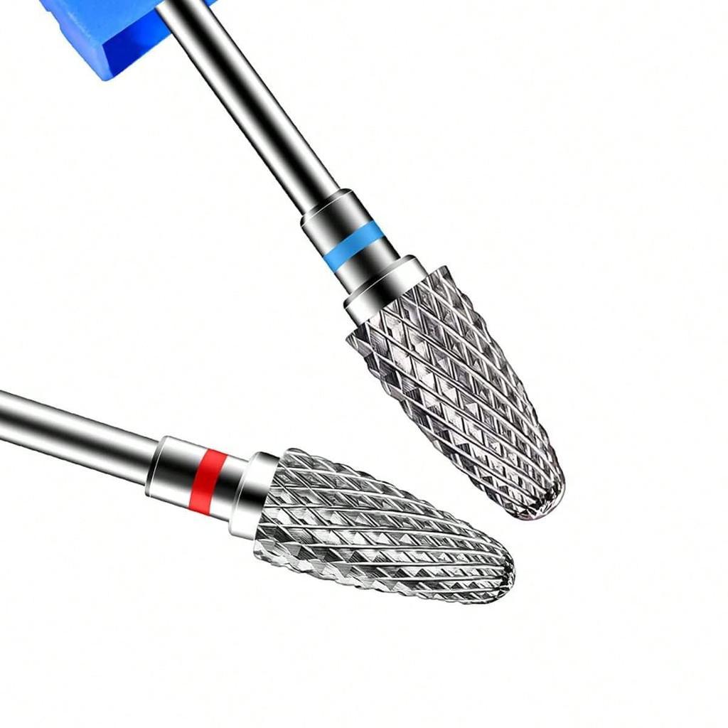 2 ชิ้น หัวเจียรเจาะเล็บ สําหรับอะคริลิค ขนาด 3/32 นิ้ว ก้าน Shank