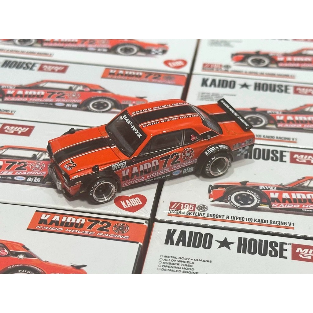 [สต๊อกพร้อม ติดต่อหากคุณมีคําถามใดๆ] เวอร์ชั่นฮ่องกง KAIDO HOUSE 195 Japanese Nissan Skyline 2