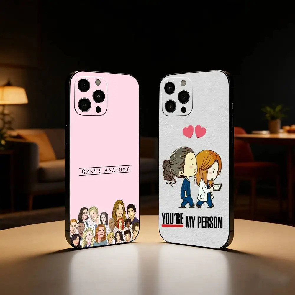 TP-1 G-Greys Anatomy You are my people เคสโทรศัพท์สําหรับ iPhone17,16,15,14,13,12 Plus,Max ซิลิโคนอ่