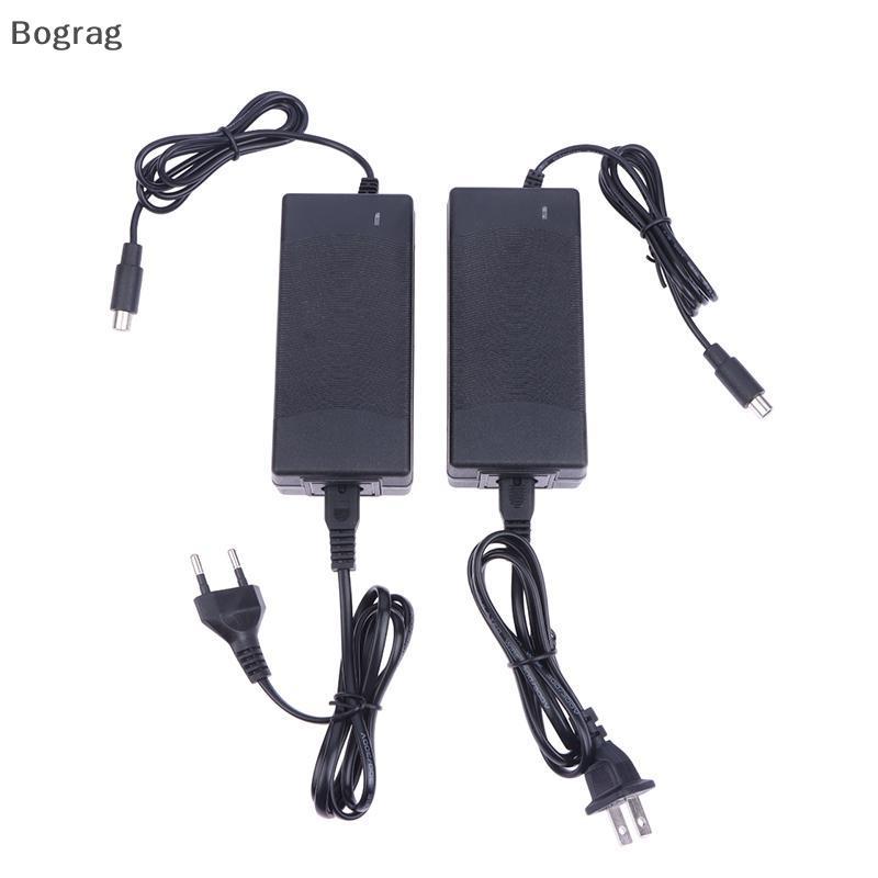 [Bogr] 42V 2A ไฟฟ้าสกู๊ตเตอร์แบตเตอรี่อะแดปเตอร์เปลี่ยนสกู๊ตเตอร์ Charger Power M365 สกู๊ตเตอร์ Char