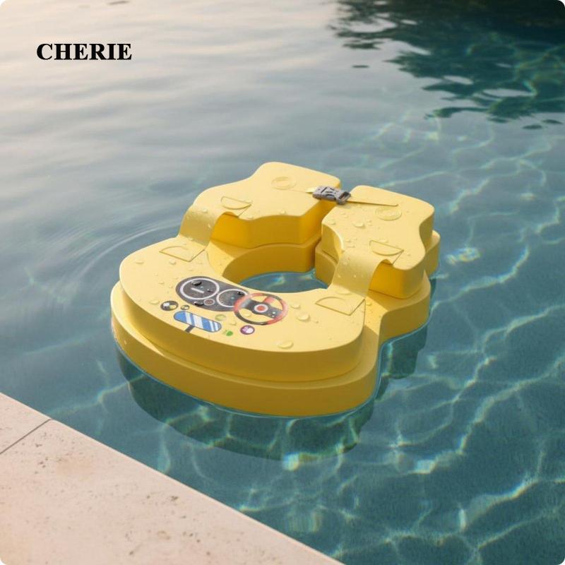 [Chery] Comfort Fit แหวนว่ายน้ําเด็ก Pearl Cotton Baby Buoy Water Aid สําหรับสระว่ายน้ําทารกเรียนรู้
