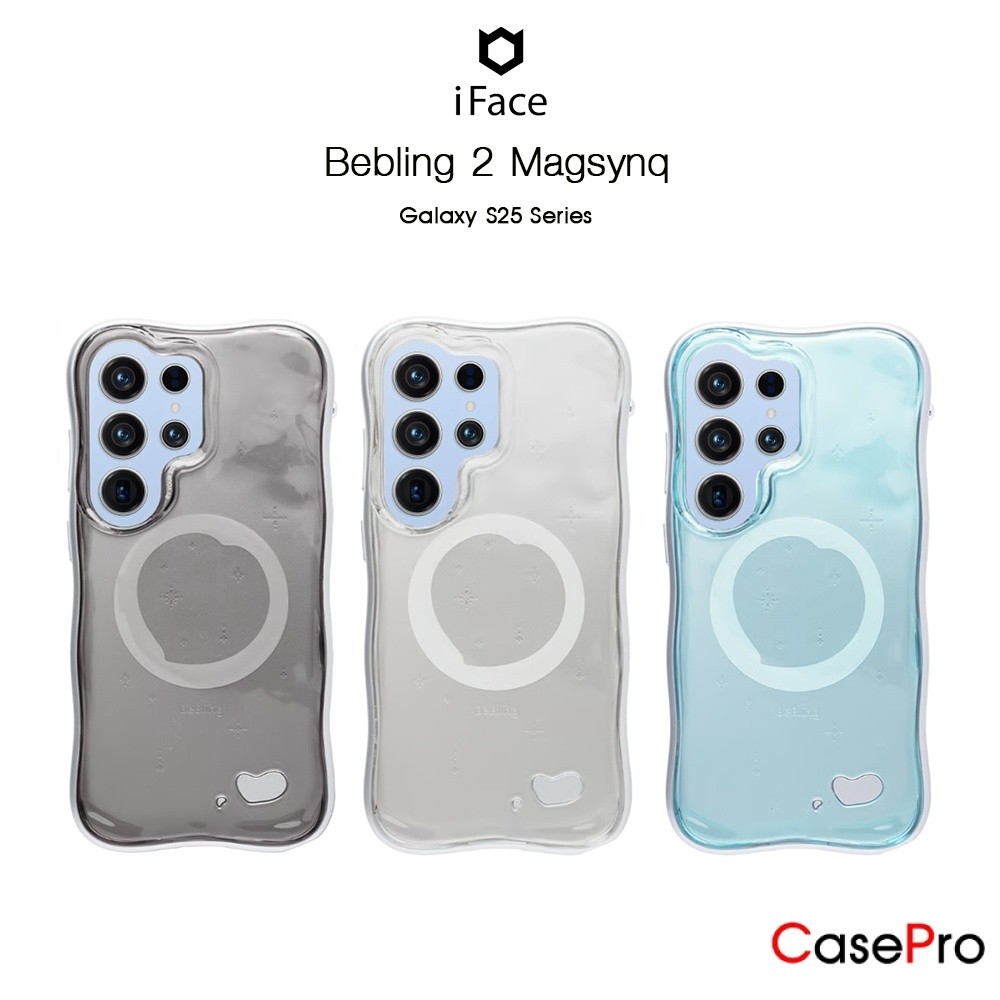 IFACE Bebling 2 Magsynq เคสกันกระแทกเกรดพรีเมี่ยมจากเกาหลี เคสสำหรับ Galaxy S25 Ultra