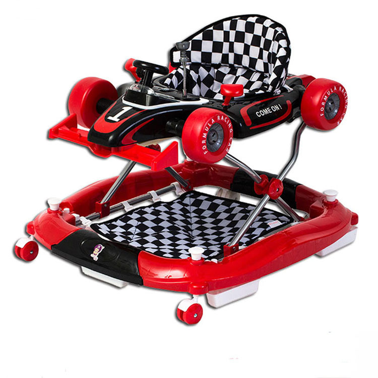 Anti-Human Flip รถเข็นเด็กรุ่น Walker Multi-Function Walker Walker f1 เด็กพับด้านข้าง Race ATIJ