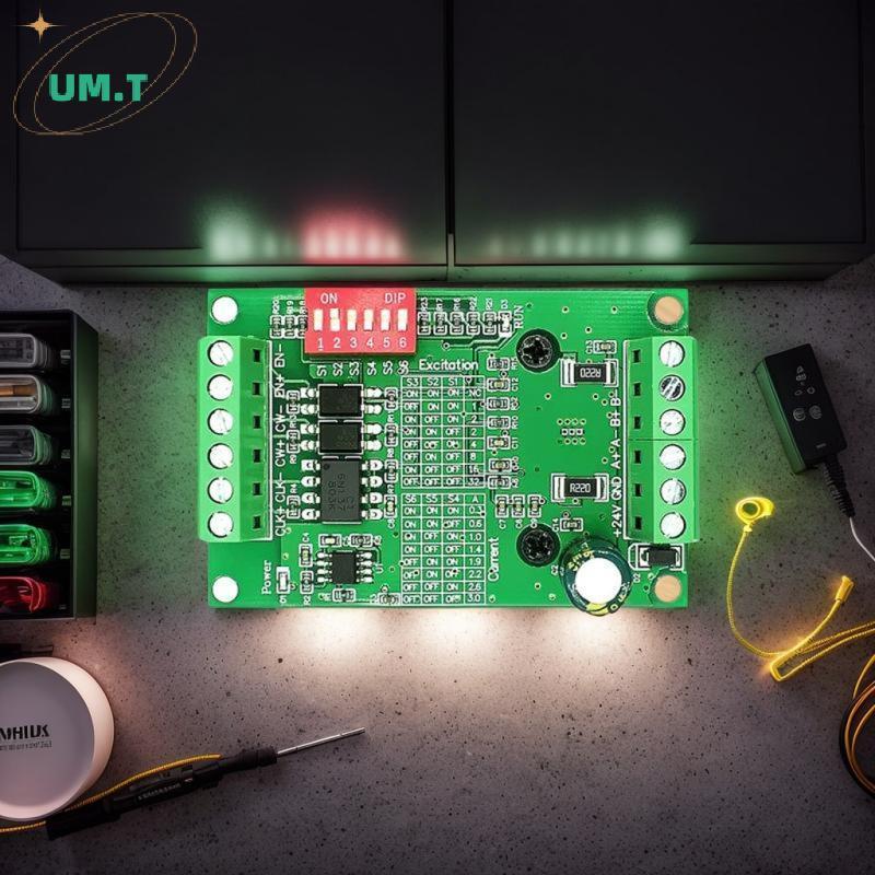 UM.T TB6560 TB6600 3A Stepper Motor ไดรฟ์ CNC Stepper Motor Board บอร์ดควบคุมแกนเดี่ยว