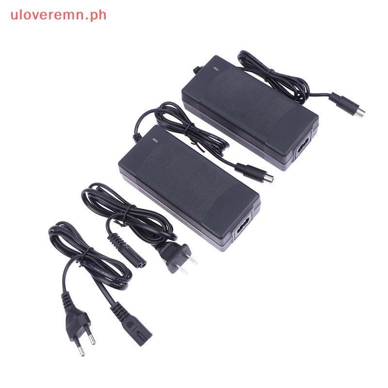 Uloveremn 42V 2A สกู๊ตเตอร์ไฟฟ้าอะแดปเตอร์แบตเตอรี่เปลี่ยนสกู๊ตเตอร์ Charger Power M365 สกู๊ตเตอร์ C