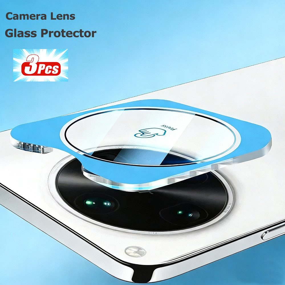 3pcs เลนส์สําหรับ Xiaomi 17 Ultra Mi Mix พับ 4 Civi 4 Pro Poco F7 Ultra Mi 14 15 Pro Ultra เลนส์กล้องกลับ AR ฝาครอบ